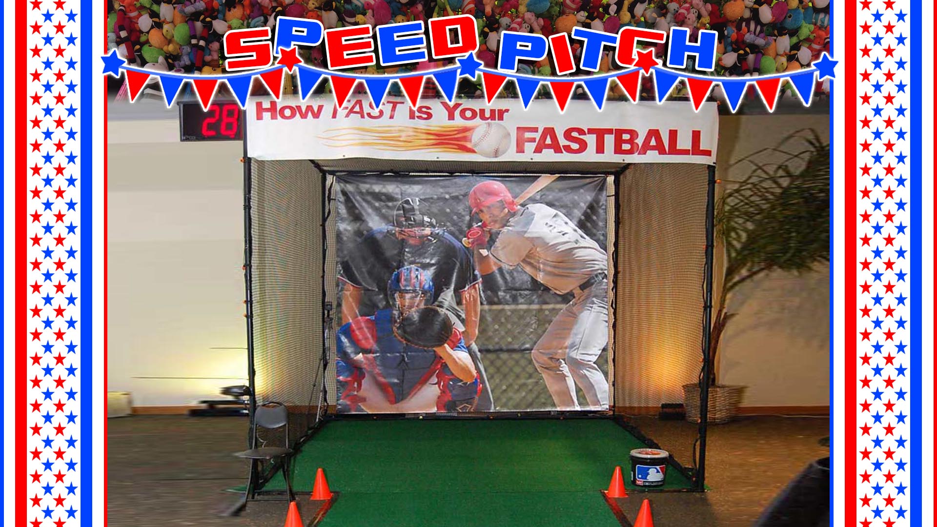 speed pitch carnival game
